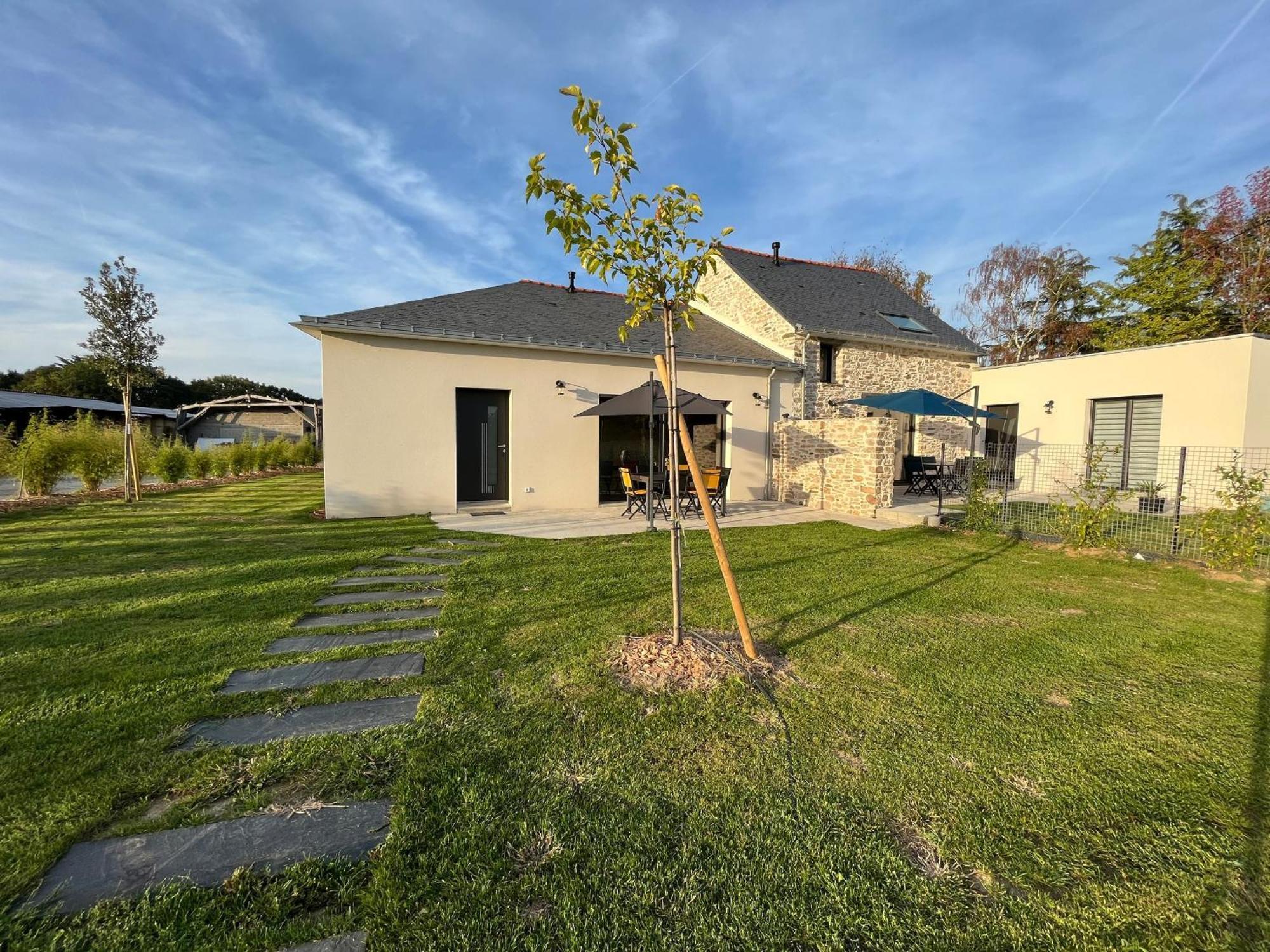 Gite Familial Renove, Proche Canal, Terrasse, Jardin, Et Verger Commun, A 20 Km De Nantes - Fr-1-306-1262 Nort-sur-Erdre  Eksteriør billede